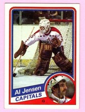 1984-85 Topps Al Jensen #146 Washington Capitals