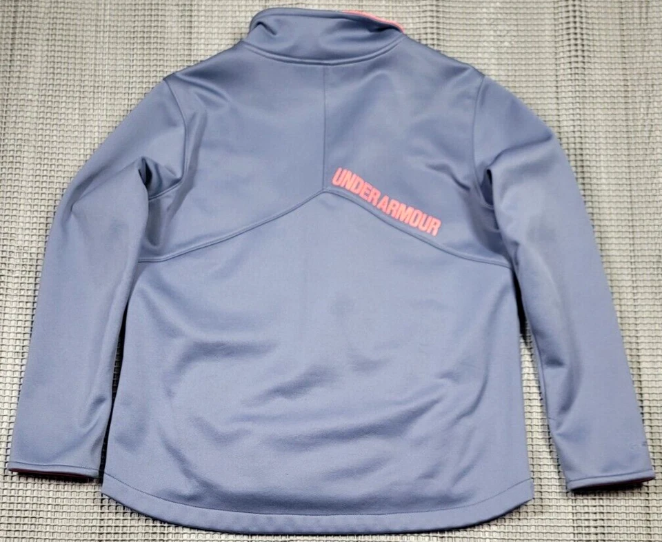 Chaqueta UNDER ARMOUR STORM 2 Cold Gear INFRARROJO Niña YXL Rosa Púrpura Forrada de Vellón Foto 4 de 4
