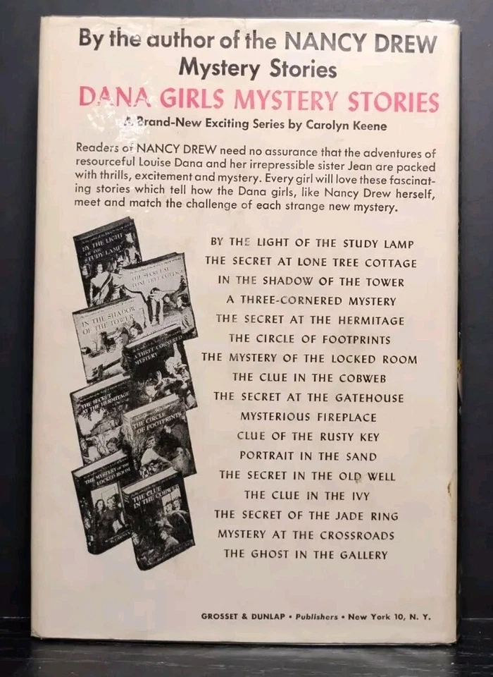 Nancy Drew #1 Secret of the Old Clock (1930) HC w/ COA Movie Display - Image 4 of 4