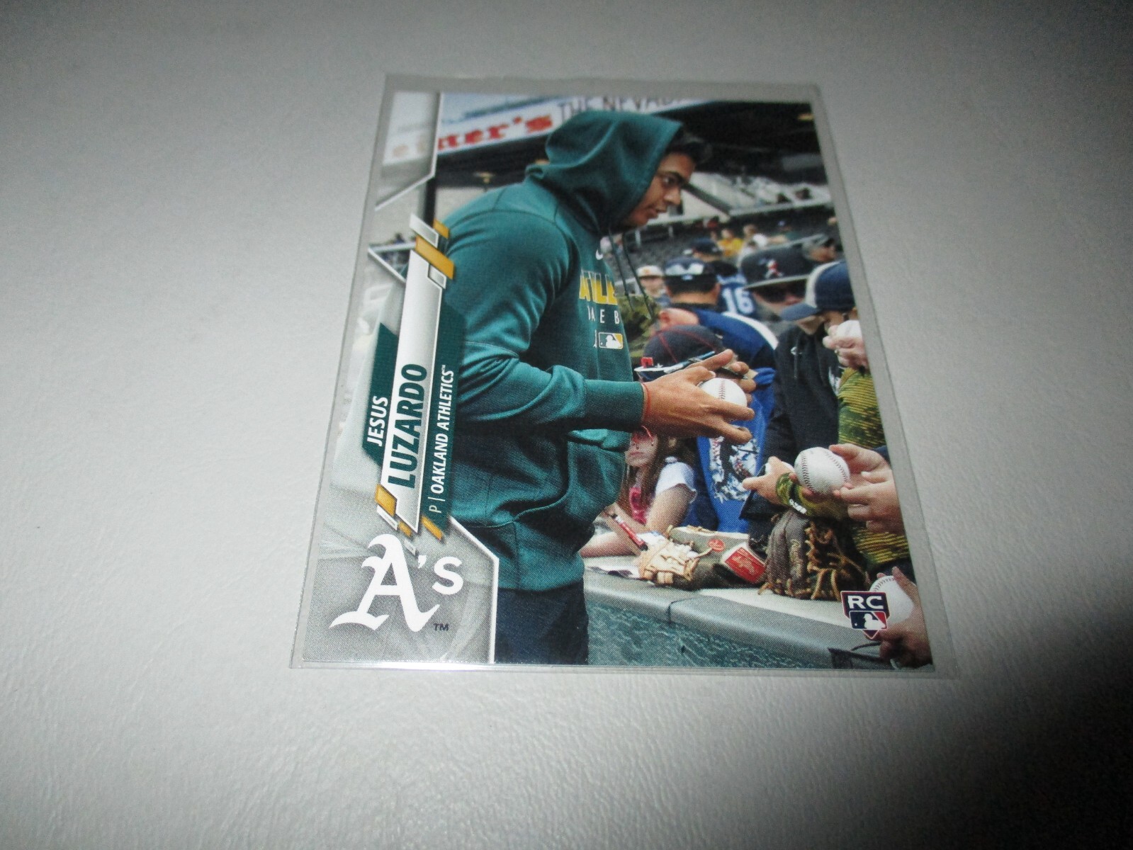 Jesus Luzardo 2020 Topps Update Photo Variation SP RC #U-94