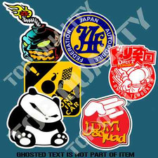 Jdm Edm Drift Mega Pack Decal Sticker Set Illest Stance Jdm Ego Rally Stickers