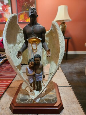 Thomas Blackshear s Ebony Visions ''The Guardian''  #773/2,000Limited Edition Sign
