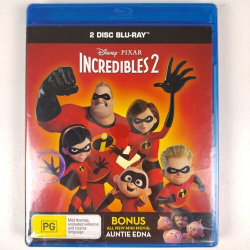 The Incredibles 2 Blu-ray Region Free BRAND NEW SEALED - Picture 1 of 2