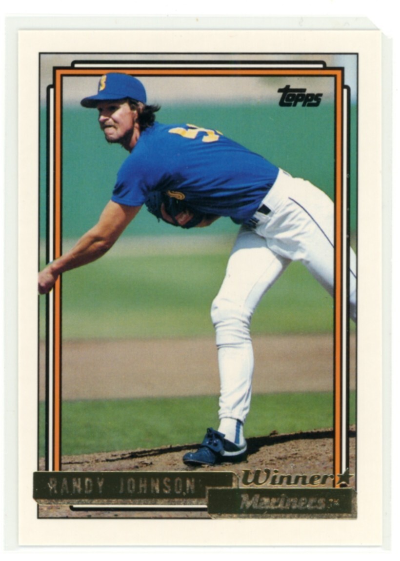 RANDY JOHNSON 1992 Topps Gold #525 C3