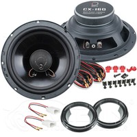 Dietz Auto Lautsprecher FüR Fiat Sedici 2006-2014 Front Heck 2-Wege 135W #BDF7