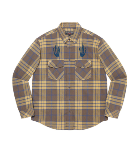 トップス Supreme / HYSTERIC GLAMOUR Flannel Shirt Supreme HYSTERIC GLAMOUR Plaid Flannel Shirt Purple Men's
