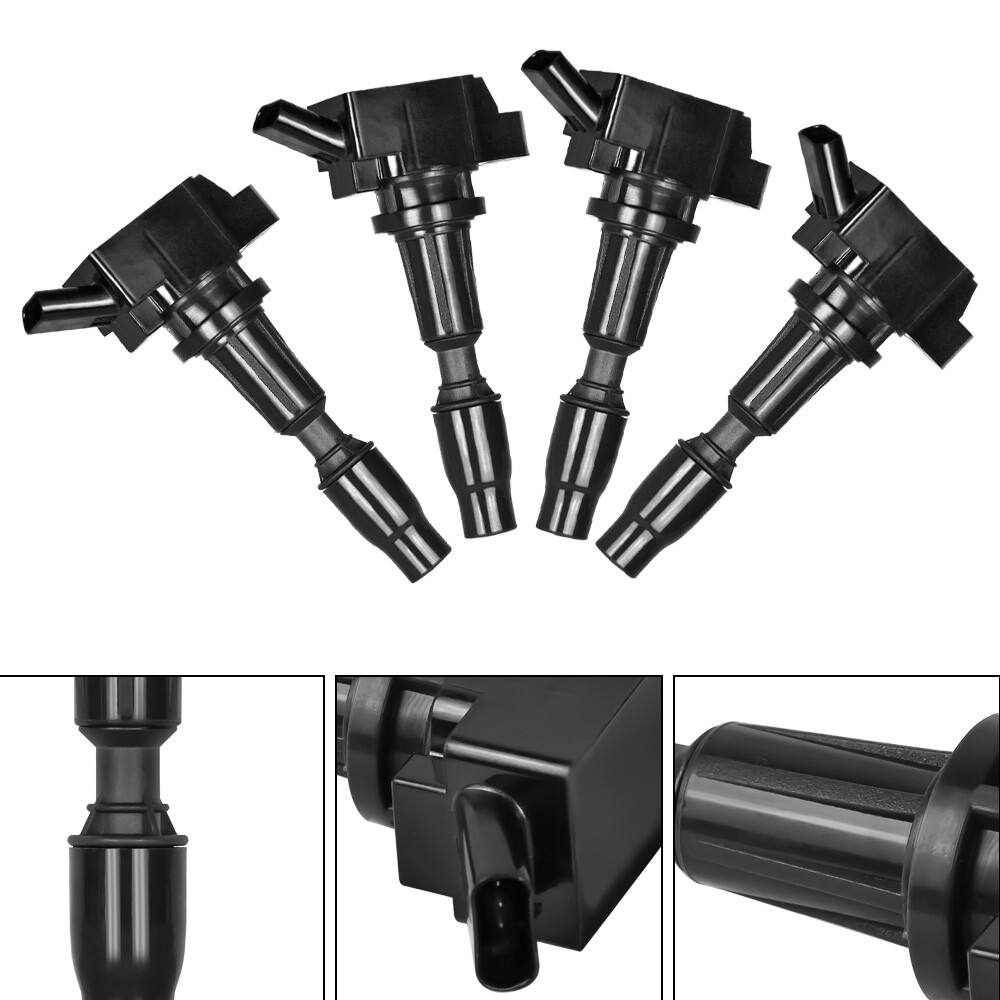 4x Ignition Coil UF764 For 20152017 Hyundai Sonata 2016 Kia Optima