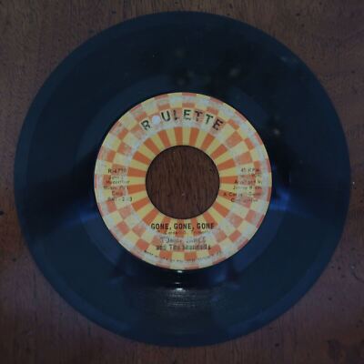 TOMMY JAMES : GONE, GONE, GONE/I THINK WE'RE ALONE NOW VINYL 45 ROULETTE VG 3-81