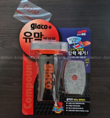 SOFT99 100ml Glaco Glass Cleaner Compound Water Oil Film Remover