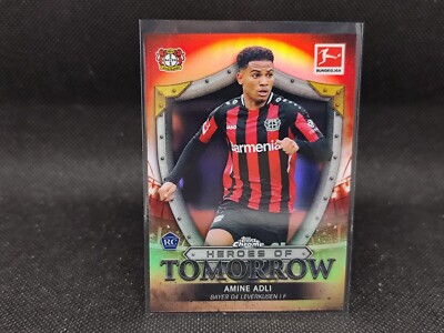 TCG Topps Bundesliga Heroes of Tomorrow Amine Adli HT-AA EX Englisch