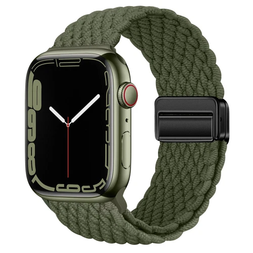 Magnet Nylon Armband für Apple Watch Ultra 2 49mm & Serie 1-9,Ersatzband 38-45mm - Bild 87 von 101