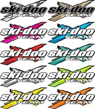 Ski-doo Team X Decal Vinyl Snowmobile Graphic Car Truck Trailer Sticker