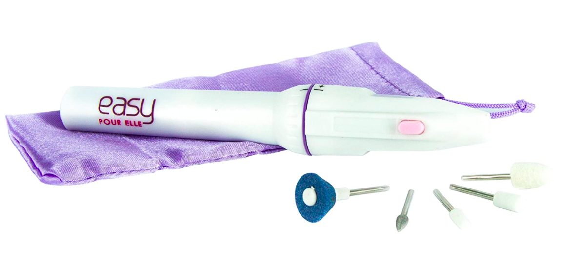 Electric Nail Drill Nails Art File Set Manicure Elettrico, Kit Smerigliatrice Per Unghie Tampone Per Unghie Portatile Multi-funzione Smalto Per Unghie Naturale Grindin | IT - Foto 11