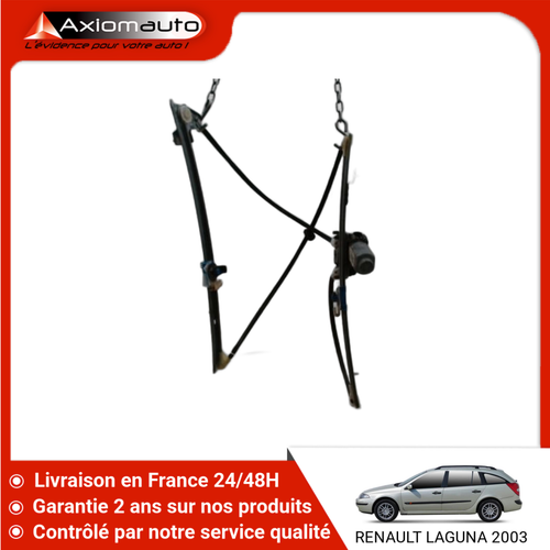 Mécanisme + Moteur De Lève-glace Avant Droit Pour Renault Wind 2010- - Pièce D'occasion 807202058R