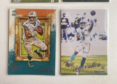 2020 Tua Tagovailoa GridIron Kings LUMINANCE Rookie RC Lot (2) Miami Dolphins