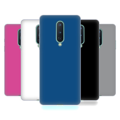 HEAD CASE DESIGNS BLOCKFARBEN SOFT GEL HANDYHÜLLE FÜR GOOGLE ONEPLUS HANDYS