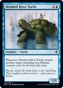 Mistford River Turtle x4 - Throne of Eldraine - NM-Mint, English - Throne of Eld