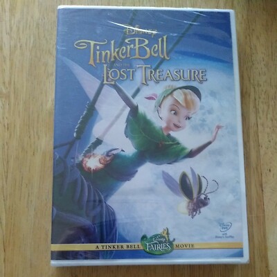 Tinker Bell and the Lost Treasure (DVD, 2009), sealed NEW Disney