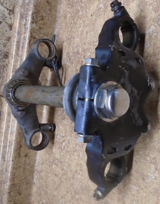 1981 Honda CX500 CX 500 CX500C Заказной Тройной Дерево Вилка Зажим Крепление на Руль - Изображение 2 из 2