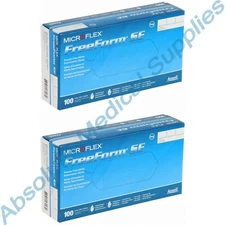 *2-Boxes* MicroFlex FreeForm SE PF Nitrile Examination 100 Glove Large FFS-700-L
