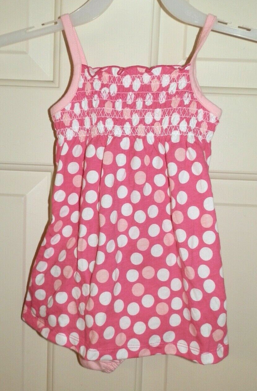 New Baby Girls 69 Months 2 Piece Dress Set Diaper Cover Helathtex