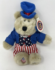 Starbucks Bearista Bear Plush Stuffed Animal 2002 Patriotic Election Day Gift