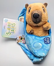 Swaddle Babies Plush Toy Capybara 9.5 inches Fiesta