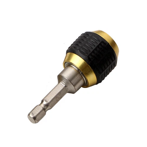 1/4 inch Connecting Rod Drill Bit Holder Adapter Hexagonal Shank Quick Coupling  - Picture 2 of 6
