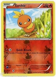 Torchic 12/111 Reverse Holo XY Furious Fists