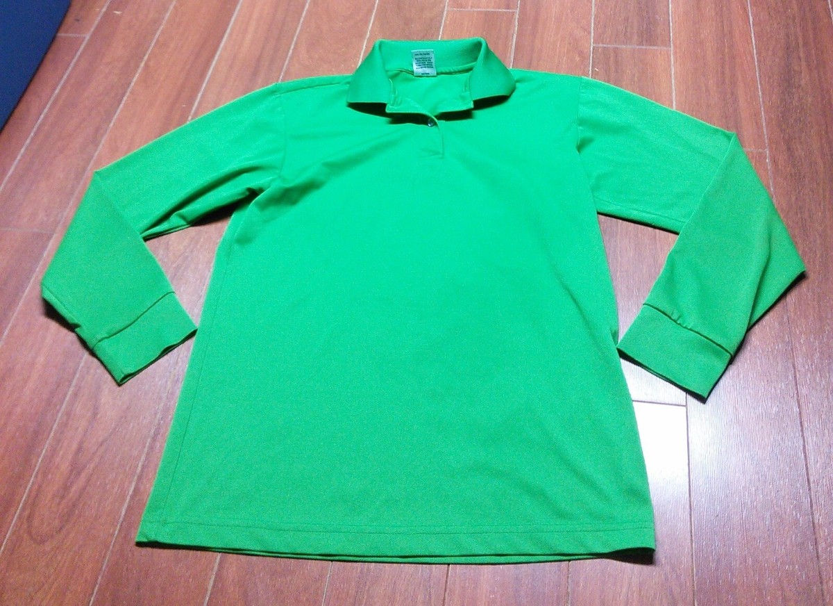 Official Women's Publix Employee Polo Shirt Uniform Green Long