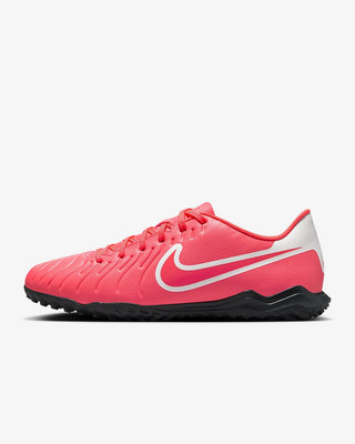 Nike Legend 10 Club TF Calcetto Unisex Fußballschuhe Synthetik Hot Lava/Bianco