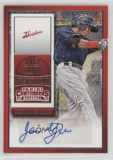 2015 Panini Contenders Prospect Ticket Javy Guerra Javier Guerra #24 Auto 1h1