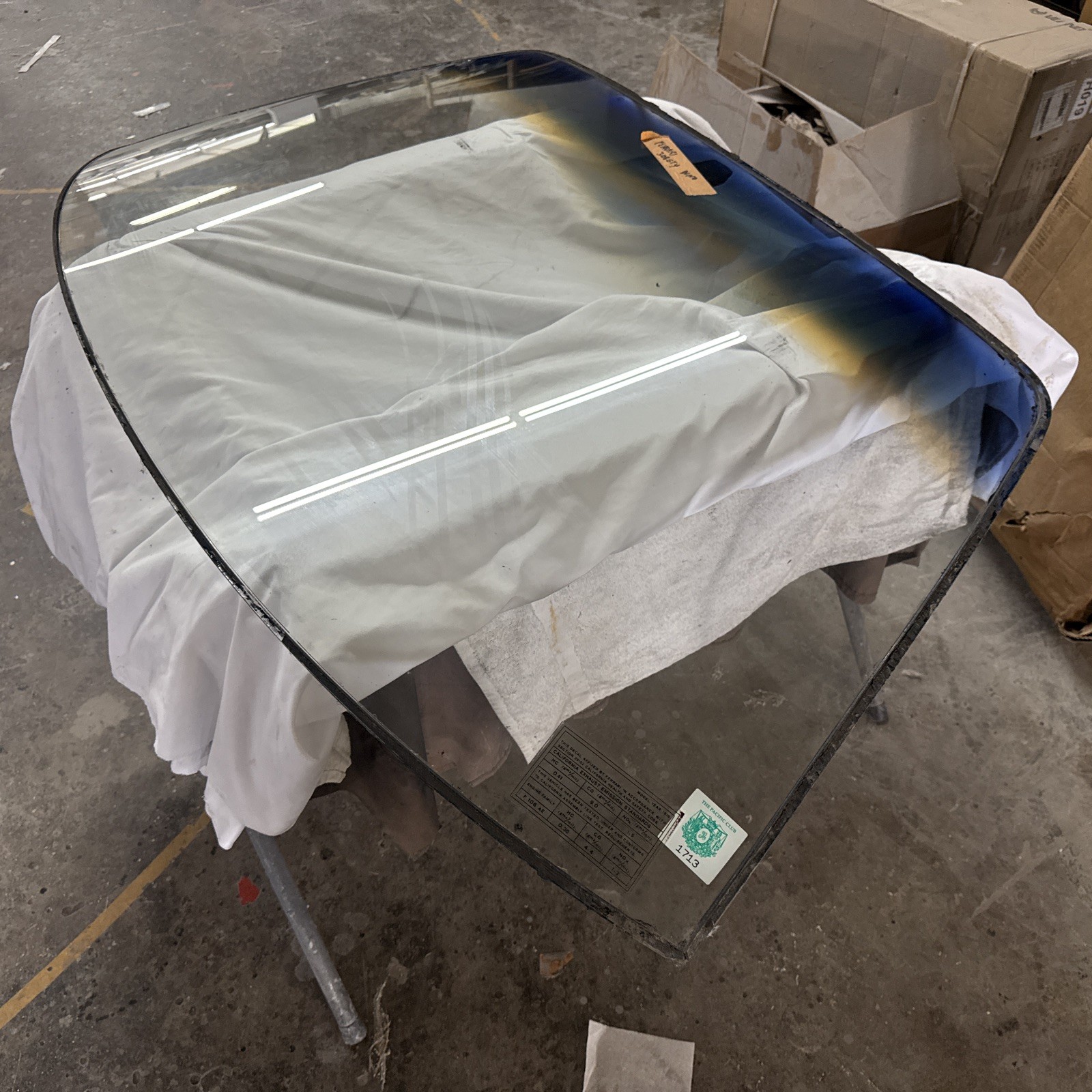 Ferrari 308 1973-1980 Windshield Blue