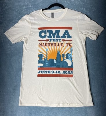 CMA Music Festival 2022 T Shirt Country Music Awards Nashville TN Mens Sz Small