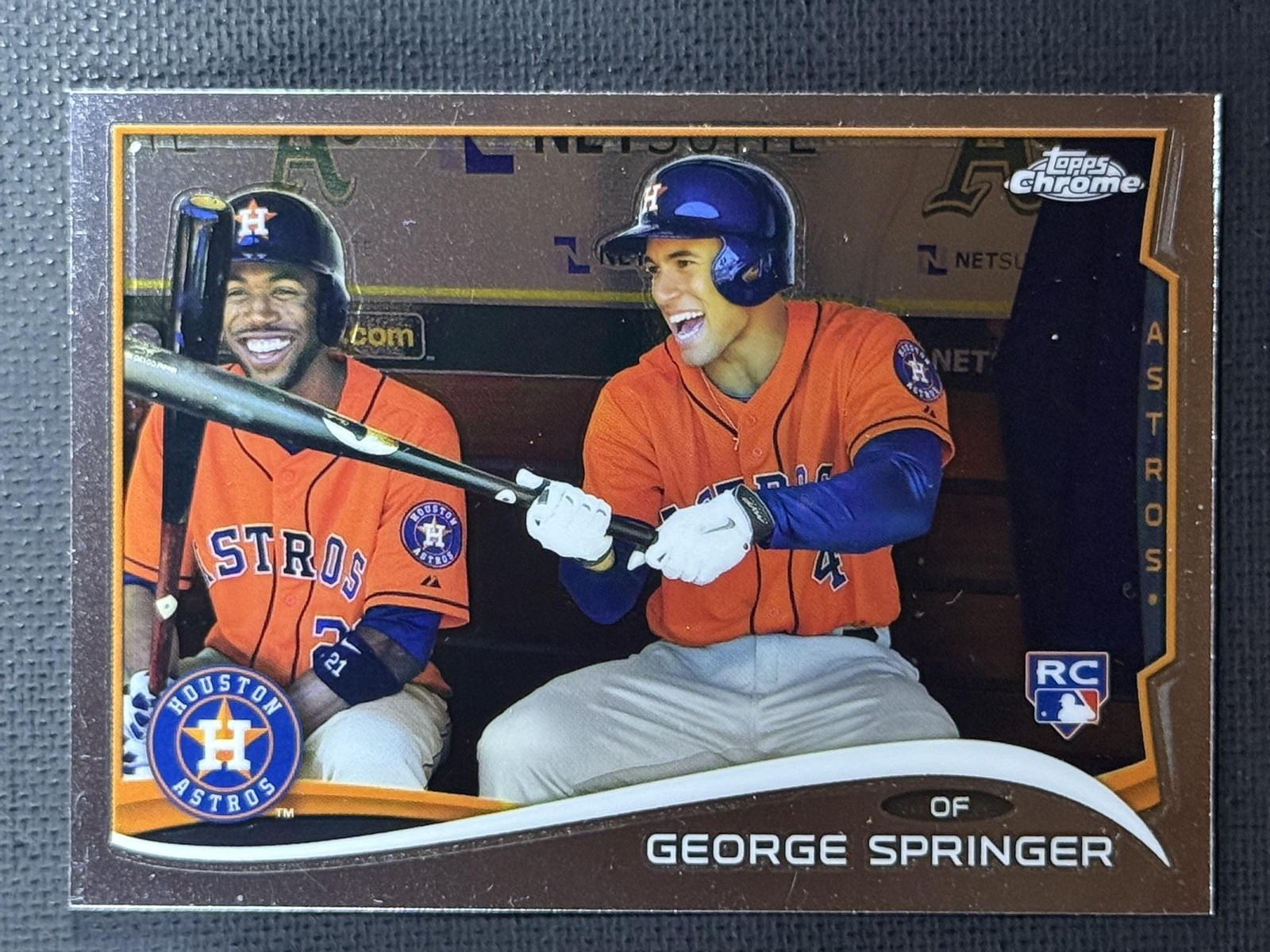 2014 Topps Chrome #138 George Springer RC Houston Astros