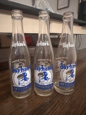 1953 Jayhawk Beverage - 8oz Soda Bottles - Ottawa Kansas, Kansas Jayhawks.