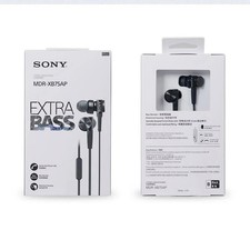 SONY MDR-XB75AP Bass Booster In-Ear Stereo Headphones with In-Line Mic