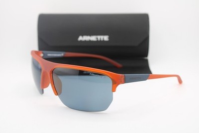 NEW ARNETTE AN 4308 27632V ORANGE BLUE POLARIZED AUTHENTIC SUNGLASSES 68-14