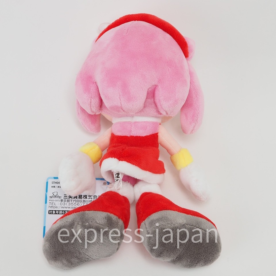 Sonic The Hedgehog All Star Collection S Plush Sanei Japan 2024 Made In Vietnam