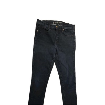 Universal Thread 12 31S Dark Wash High Rise Skinny Denim Blue Jeans Ankle NWOT