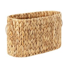 StorageWorks Toilet Paper Storage, Storage Holder for 6 Regular Rolls, Wicker