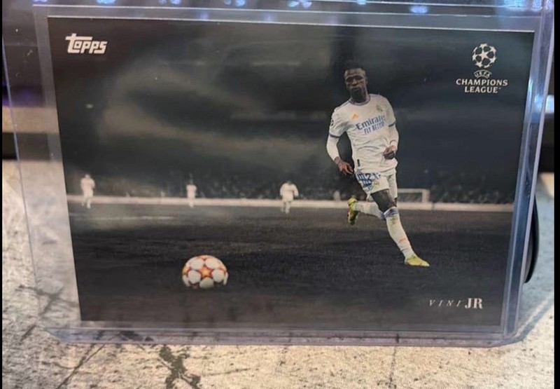 Vini Jr 2021-22 Topps Simplicidad UEFA Champions League #14 Brazil RARE Vinicius