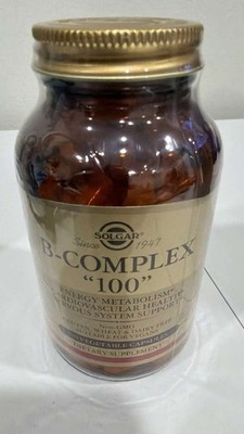 Solgar B-Complex Vegetable Capsules 100 Count