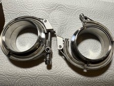 Stainless Steel 304 Quick Release V-Band Turbo Downpipe Clamp 2in Missing Bolt
