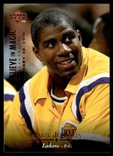 1995-96 Upper Deck Magic Johnson Los Angeles Lakers #237