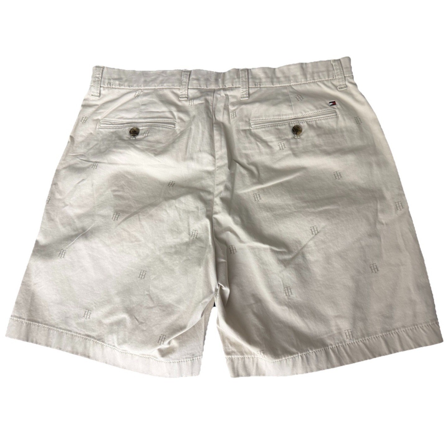 Tommy Hilfiger Essentials Men's Classic-Fit 7" Chino Short,  Khakis Size 34 New image 5