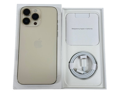 Apple iPhone 14 Pro Max 256GB Factory Unlocked Open Box - Gold, Deep Purple