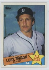 1985 Topps All Star Lance Parrish #708 10ou