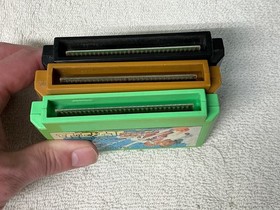 Lot of 3 Nintendo Famicom games Golf Club, Morita Shogi, Shogi Dragon King