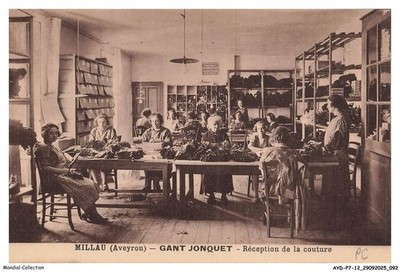 AYDP7-0621-12 - MILLAU - Gant Jonquet - Annahme Der Naht